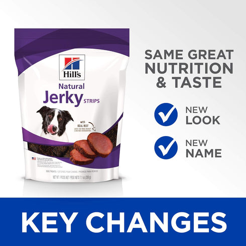 7.1 oz. Hill's Natural Jerky Strips Dog Treats, Beef, Bag