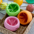 QHTUNION 357g) Treat Dispensing Dog Toy & Slow Feeder Bowl, Interactive Puzzle and Mental Toy for Anxiety Relief,Chase