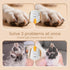 2 1 Trimmers Trimmer IPX7 in Dog & Cat Nail Clippers & with LED Lights, Splash Guard - Pet Hair for Around Paws, Ear
