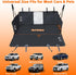 420lbs Hammock JSTHT Back Seat Extender for Dogs, Hard Bottom Dog Car Seat Cover for Back Seat Support Waterproof Back
