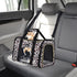 Petmolico Cat and Dog Carrier, Airline Approved Soft Travel Carrier with 3 Open Doors, Leopard