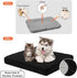 Dog Bed Covers Replacement Washable, Waterproof Quilted Covers for Dog Cat, Cover Only 30Lx70Wx6H Inches Black
