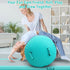 CZGBRO Gymnastics Barrel Air Roller NO Pump, Inflatable Tumbling Equipment Air Mat Octagon Mat for Backhandspring