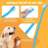 100 Pack (7 Tioncy Pcs Small Dog Toothbrush Bulk Long Handle Pet Toothbrushes with Soft Bristles, Dental Care Teeth