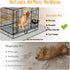 36" 24" Silicone Dog Crate Mat, x Crate Liner for Dog Cages, Kennel Mat with Raised Edge, Washable, Waterproof