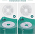 iPettie Only for Kamino Fountain Replacement Filters, 6 Filters, 6 Sponges & 1 Sponge Bracket