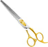 HASHIMOTO Thinning Shears for Dogs | 46 Teeth, 7.0 inch | 30% Thinning Rate | Lightweight and Balanced