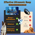 Ultrasonic Dog Bark Collar for Large Medium Dogs, Smart Anti Barking Device, Rechargeable Training Collar with
