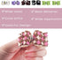 PET SHOW 50pcs Small Dog Hair Bows with Rubber Bands for Grooming Costumes
