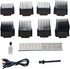 VCM 2 1 Trimmer Dog Clipper in Grooming Kit Electric Rechargeable Cordless Shaver Replaceable Paw Blade Low Noise