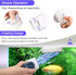 AQQA Aquarium Strong Magnetic Cleaner Brush, Fish Tank Glass Algae Magnet Cleaning Tool with Detachable Scraper
