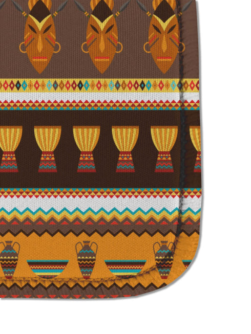 Personalized African Masks Hand Sanitizer & Keychain Holder