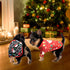 HYLYUN Dog Christmas Shirt - 2 Packs of Soft Breathable Pet Shirts for Small Dogs and Cats, Christmas Printed Clothing