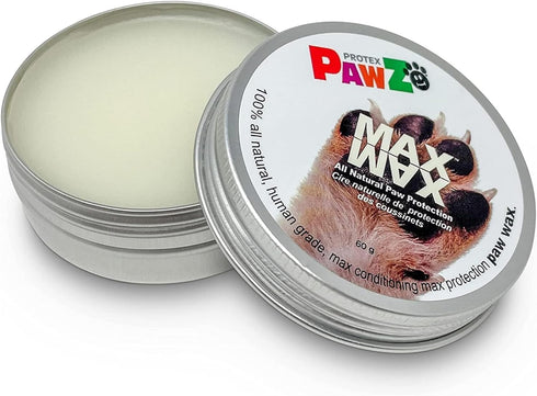 MaxWax Dog Paw Balm - 100% All Natural Paw Soother for Dogs, 60g (2.1 oz)