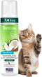 TropiClean No Rinse Waterless Cat Shampoo, Dandruff Treatment, Moisturizing Dry Shampoo, Aqua de Coco Scent