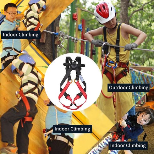 NewDoar Climbing Harness CE Certification Rock Climbing Rappelling Equipment Body Guard Protect