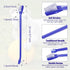 100 Set Set Pieces Dog Toothbrush Kit Double-Headed Toothbrush Long Handle Tooth Brush Soft Bristle Pet Tooth Brush