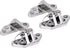 Long Reach Stainless Hatch Hinge, Heavy Duty Marine Grade Stainless Steel 316 Hinge with Removable Pin (2PCS)