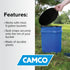5 3 (41546) Camco Bucket Toilet Seat with Lid - Converts Standard Gallon Bucket into Portable Toilet for Camping