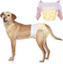 Dono Dog Diapers Female Large with Stretchy Waist, Disposable Pull Up Full