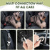 SlowTon Dog Seat Belt Harness for Car, Dog Car Harness Adjustable Mesh Breathable & Dog Seatbelt Safety Tether