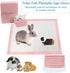 50 18" 13" Chinchillas Tfwadmx Rabbit Pee Pads Pcs Disposable Cage Liners Leak-Proof Super Absorbent Potty Training Pad