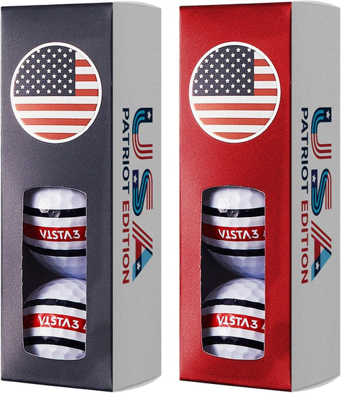 Volvik Patriot Edition Golf Balls for Enhanced Performance