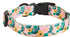 Dog Collar for Small Dogs, Floral Design with Quick Release Safety Buckle, Soft Comfortable Cute Pet Collar