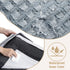Orthopedic Dog Bed for Large Dogs, Waterproof Bed with Bolsters, Removable Washable Cover & Non-Skid Bottom (Large,