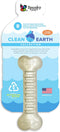 Spunky Pup Clean Earth Recycled Bone, Made in USA from 100% Recycled Water Bottles, Gray
