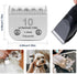 10# Pet Grooming Clipper Replacement Blades, Detachable Blades Compatible with Andis/Wahl/Oster Dog Clippers