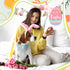 Shyyween 100 25.6 17.7 17.7 Inch Pcs Easter Dog Bandanas Bulk for Dogs with Bunny Rabbit Egg Carrot Pattern Soft Bibs