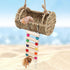Neeenn Hermit Crab Hideout with Ladder, Wooden Hermit Crab Climbing Toys, Aquariums Ladder