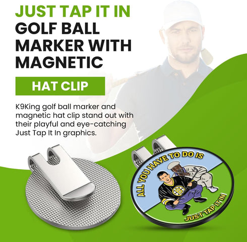 Ultimate Happy and Chubbs Gilmore Golf Ball Marker - Premium Accessories for Enhanced Golfing Experience