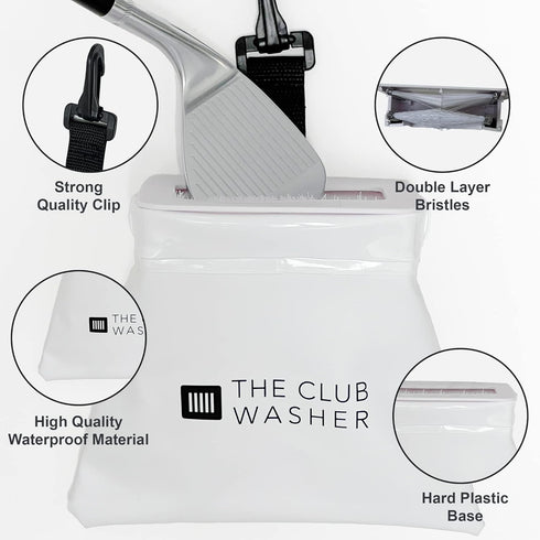 White Edition Golf Club Washer