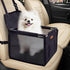 SWIHELP Dog Car Seat, Portable Pet Booster Car Seat with Clip-On Safety Leash, Anti-Collapse for Small Pets