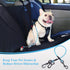 VIVAGLORY Dog Seat Belt, Heavy Duty Steel Rope Waterproof Safety Belt for Small Medium Dogs (22", Blue)