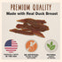 Cadet Duck Breast Gourmet Dog Treat with Exclusive Got Treats Paw Magnet, 2.5 Pound Value Pack