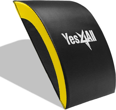 Yes4All Ab Mat Tailbone & No Tailbone Foldable Abdominal Exercise Sit Up Support Pad for Core Training