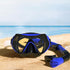 JRing Set 180 Swimming, Snorkeling Gear for Adults, Snorkel Mask with Degree Tempered Glass Anti Fog Goggles Scuba Dry