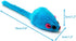CHIWAVA 60PCS Furry Cat Toy Mice Rattle, Small Mouse Kitten Interactive Play Assorted Colors