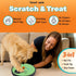 Pawdazzle Dog Nail Scratch Board with Treat Box - Interactive Dog Scratch Pad for Nails with Built-in Reward System |