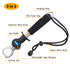 Fish Lip Gripper with Weight Scale and Measuring Tape - Professional Stainless Steel Fish Holder Tool