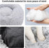 Cat Beds for Indoor Cats, Washable 20/24 inches, Anti Anxiety Round Fluffy Plush Faux Fur Cat Bed for Small Dogs