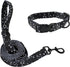Luvable Friends Unisex Pet Collar and Leash Set, Constellation Design, Medium Size