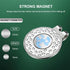 Magnetic Golf Ball Marker Hat Clip - 6 Pieces Professional Golf Training Aids Accessories (Golf Ball Marker Not