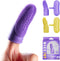 HICC PET Dog Toothbrush, Anti-Slip Dog Tooth Brushing Kit, Dog Finger Toothbrush