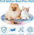 YIJHLHB Inflatable,Summer Thickened Water Mat for Cats,Big Pet Water Bed Washable Pets Cooling Water Sensory Play