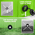 Furrybaby Foldable Dog Pool, Portable Pet Pool for Large Dogs, Indoor and Outdoor Use (Green, 47'')