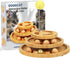 3-Level 9 DoogCat Cat Ball Track Toy with Puzzle Top, Tower with Removable Balls, Interactive Toy for Kitten Mental